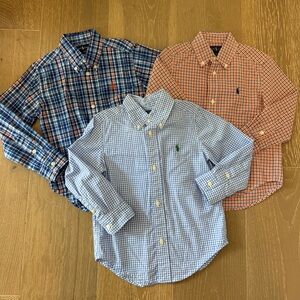 Ralph Lauren Button Down Shirts 3T